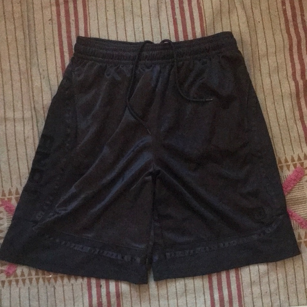 Large AND1 Black Basketball shorts
